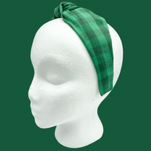 Load image into Gallery viewer, The Kate Knotted Headband - Greens