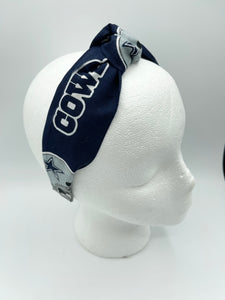 The Kate Dallas Cowboys Navy Headband