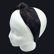 Load image into Gallery viewer, The Kate Knotted Headband - Chocolate