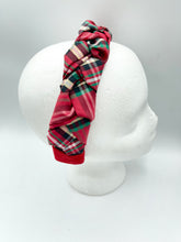 Load image into Gallery viewer, Plaid Satin Braided Headband