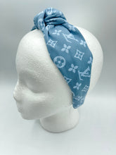 Load image into Gallery viewer, The Kate Knotted Headband - Denim