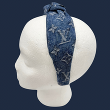 Load image into Gallery viewer, The Kate Knotted Headband - Denim