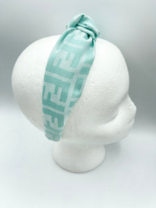 The Kate Knotted Headband - Mint