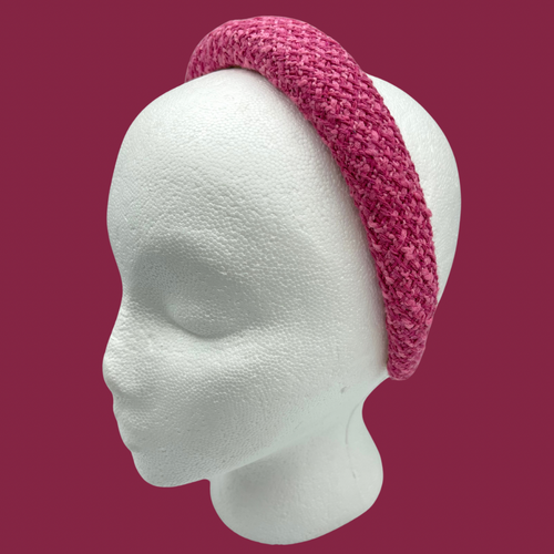 The Elizabeth Tweed Padded Headband