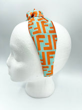 Load image into Gallery viewer, The Kate Knotted Headband - Turquoise