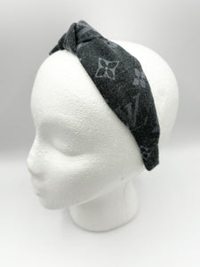 The Kate Knotted Headband - Greys
