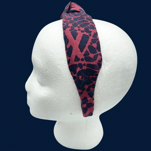 The Kate Knotted Headband - Big Print