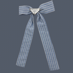 The Poppy Linen Bow