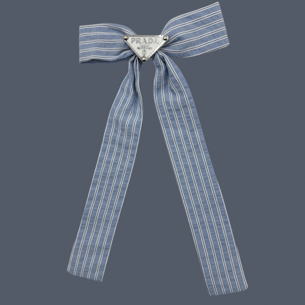 The Poppy Linen Bow