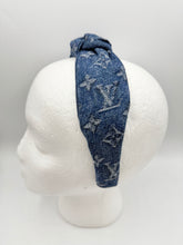 Load image into Gallery viewer, The Kate Knotted Headband - Denim