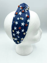 Load image into Gallery viewer, The Kate Jewel Headband - America Collection
