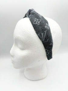 The Kate Knotted Headband - Greys