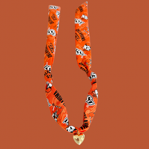 Oklahoma State Necklace
