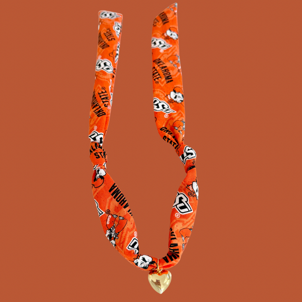 Oklahoma State Necklace