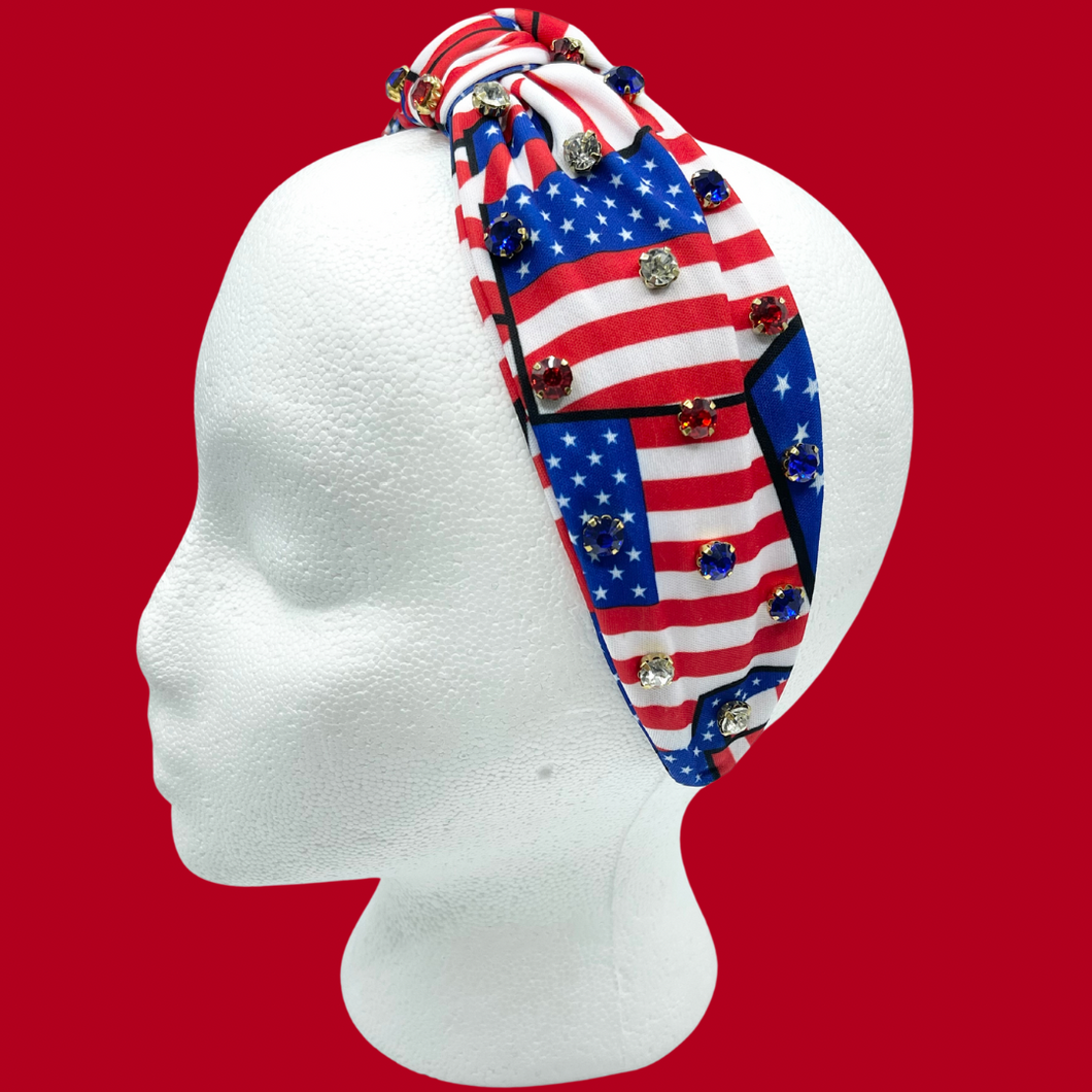 The Kate Jewel Headband - America Collection