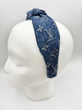 Load image into Gallery viewer, The Kate Knotted Headband - Denim
