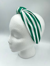 Load image into Gallery viewer, The Kate Green Striped Headband