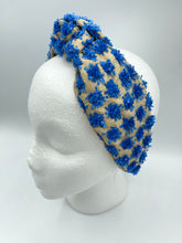 Load image into Gallery viewer, The Kate Blue Pom Headband