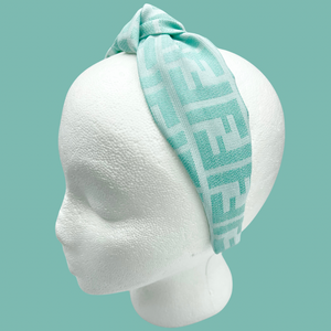 The Kate Knotted Headband - Mint