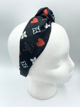 Load image into Gallery viewer, The Kate Knotted Headband - Hearts