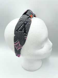 The Kate Knotted Headband - Polka Dot