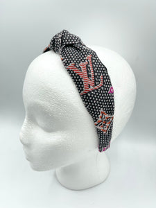 The Kate Knotted Headband - Polka Dot