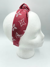 Load image into Gallery viewer, The Kate Knotted Headband - Red