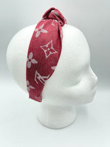 The Kate Knotted Headband - Red