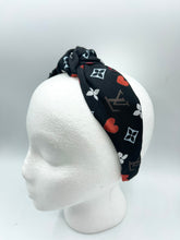 Load image into Gallery viewer, The Kate Knotted Headband - Hearts