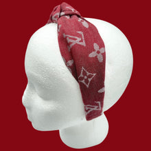 Load image into Gallery viewer, The Kate Knotted Headband - Red