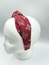Load image into Gallery viewer, The Kate Knotted Headband - Red