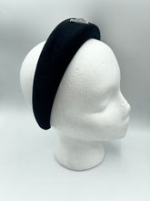 Load image into Gallery viewer, The Alice Headband - Black Velvet