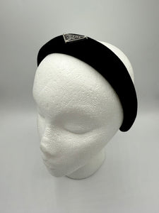 The Alice Headband - Black & Silver