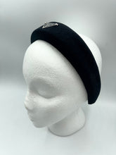 Load image into Gallery viewer, The Alice Headband - Black Velvet