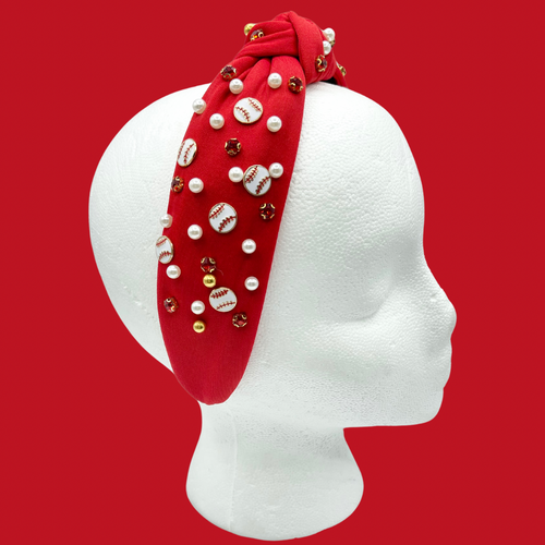 The Kate Baseball Jewel Headband