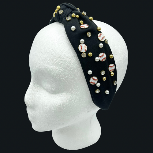 The Kate Baseball Jewel Headband