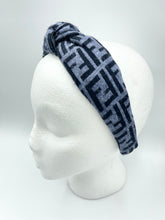 Load image into Gallery viewer, The Kate Knotted Headband - Blues