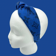 Load image into Gallery viewer, The Kate Knotted Headband - Royal Blue