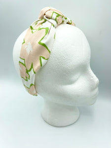 The Kate Knotted Headband - Pastel Floral