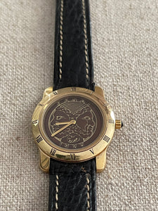 Vintage Leather Band Watch