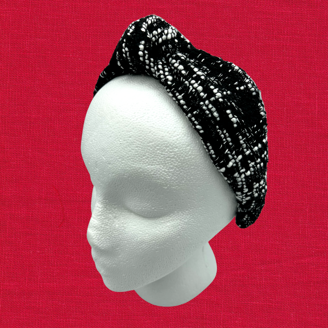 The Kate Tweed Knotted Headband