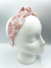 Load image into Gallery viewer, The Kate Knotted Headband - Metallic Floral