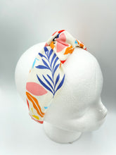 Load image into Gallery viewer, The Kate Knotted Headband - Summer Leaf