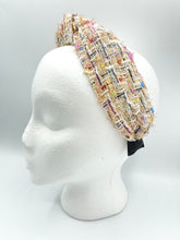 Load image into Gallery viewer, The Kate Knotted Headband - Multi Tweed
