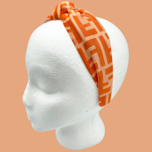 Load image into Gallery viewer, The Kate Knotted Headband - Orange