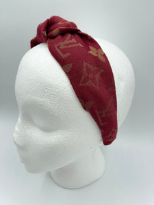 The Kate Knotted Headband - Red