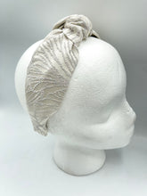 Load image into Gallery viewer, The Kate Knotted Headband - Bridal Brocade