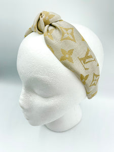 The Kate Knotted Headband - Gold