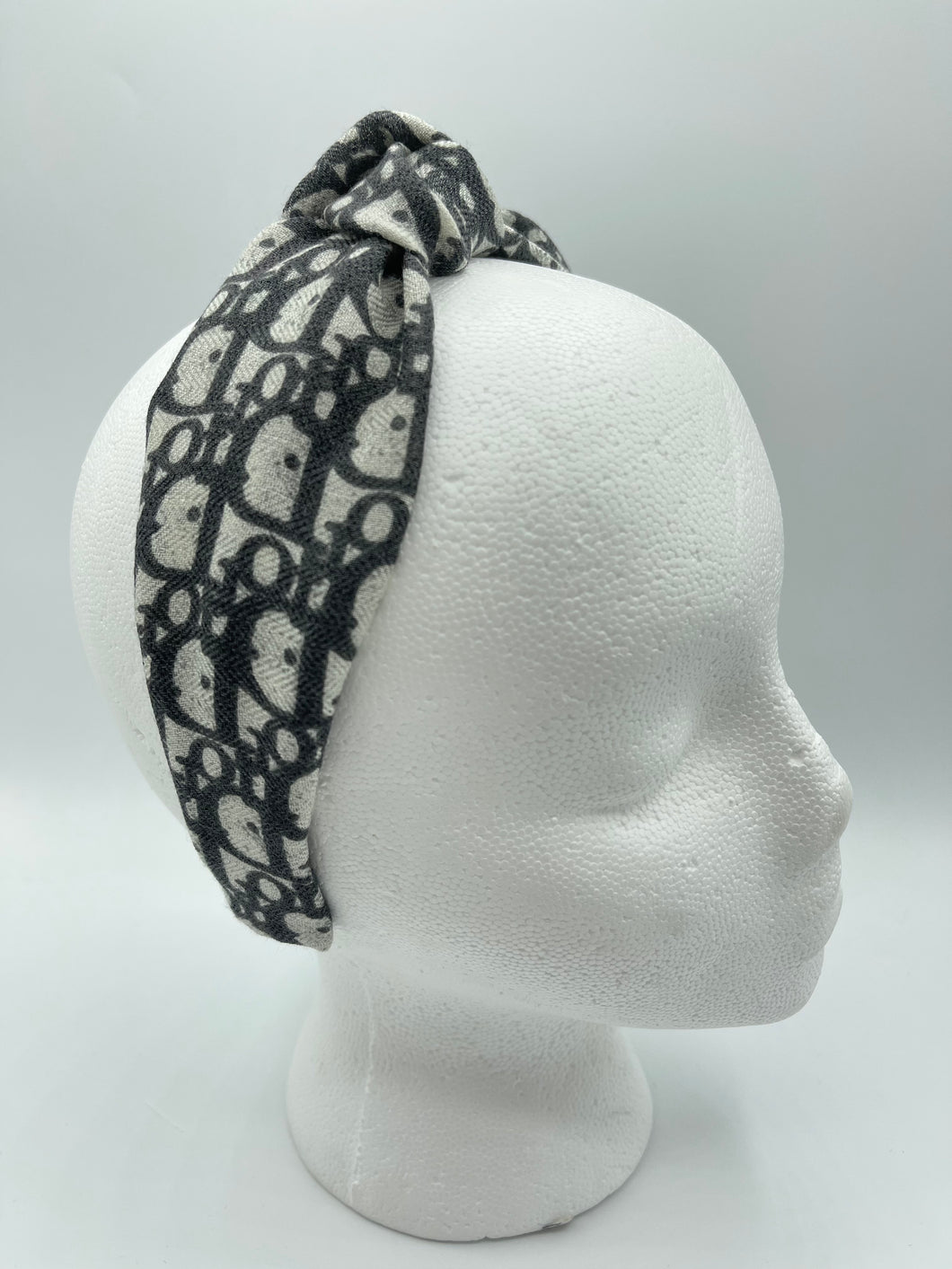 The Kate Knotted Headband - Grey Trotter