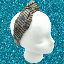 Load image into Gallery viewer, The Kate Knotted Headband - Browns